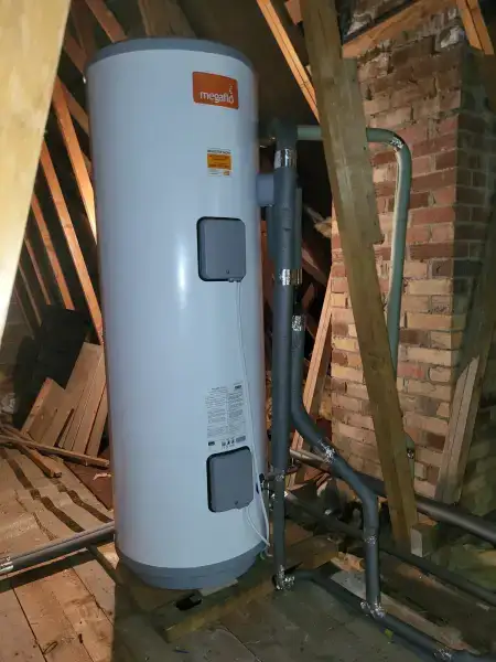 Unvented Hot Water Cylinder Installation in Nottingham: Swipe To View More Images