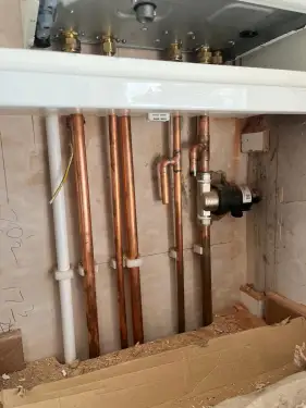 Click Here To Enlarge This Photo Of Worcester Combi Boiler Installation In West Bridgford