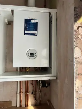 Click Here To Enlarge This Photo Of Worcester Combi Boiler Installation In West Bridgford
