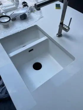 Click Here To Enlarge This Photo Of Kitchen Tap & Gas Hob Installation In West Bridgford, Nottingham