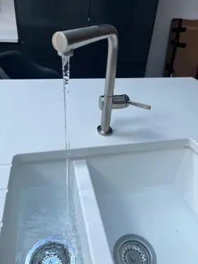 Click Here To Enlarge This Photo Of Kitchen Tap & Gas Hob Installation In West Bridgford, Nottingham