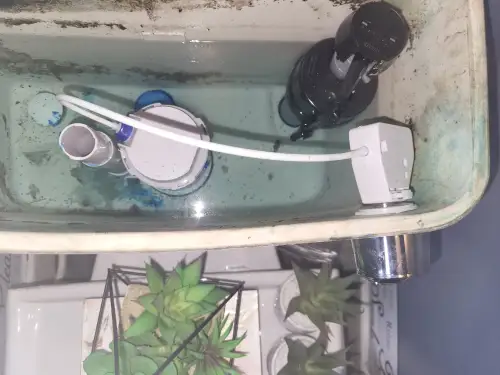 Click Here To Enlarge This Photo Of Toilet Upgrade In Nottingham - Dudley Push Button Flush Installation